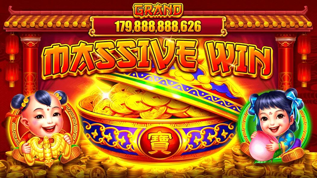 Slotsmash™ - Casino Slots Game (Слотсмэш) [МОД: Бесконечные деньги, Монеты и Мега MOD] Screenshot 2