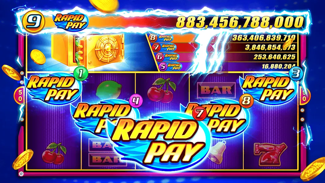 Slotsmash™ - Casino Slots Game (Слотсмэш) [МОД: Бесконечные деньги, Монеты и Мега MOD] Screenshot 5