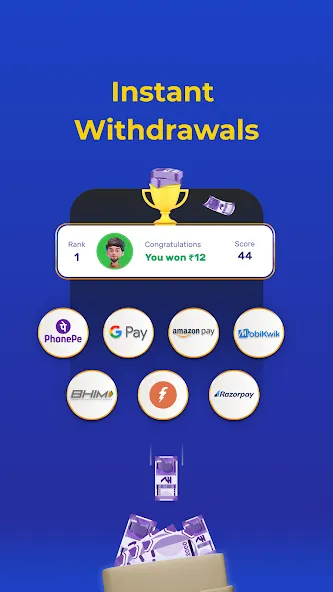 Play Ludo Game Online Win Cash (Людо) [МОД: Много монет, Открытые уровни и Мега MOD] Screenshot 3