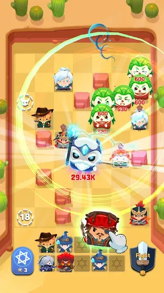 Cube Defender: Casual TD (Кьюб Дефендер) [МОД: Бесконечные деньги, Монеты и Мега MOD] Screenshot 2