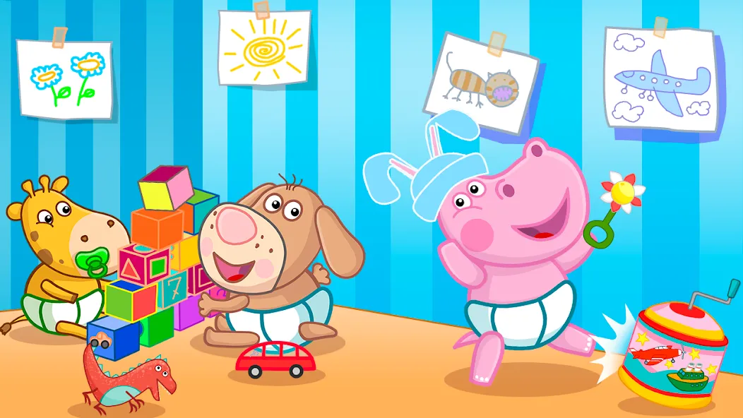Baby Care Game [МОД: Меню, Бесконечные монеты и Открытые уровни] Screenshot 2