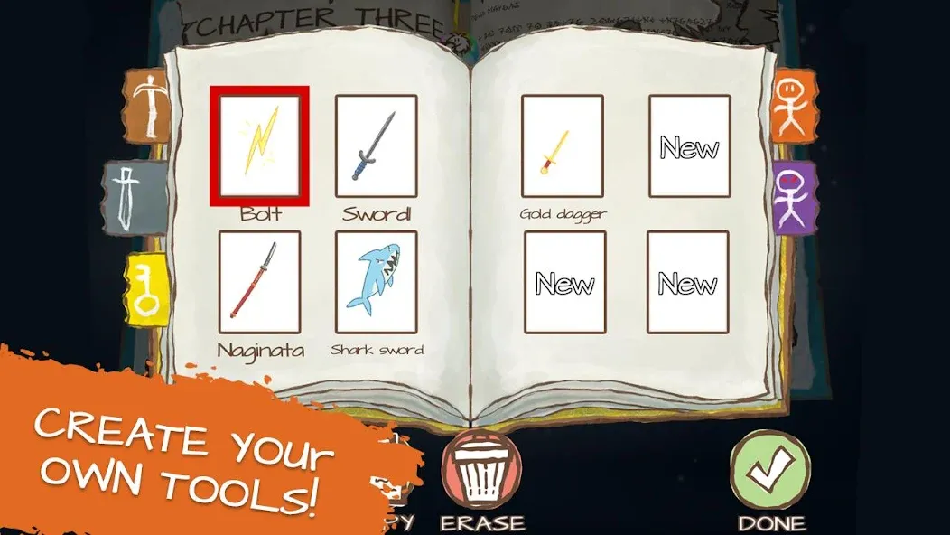 Draw a Stickman: EPIC 2 (Дроу э Стикман) [МОД: Много монет, Открытые уровни и Мега MOD] Screenshot 4