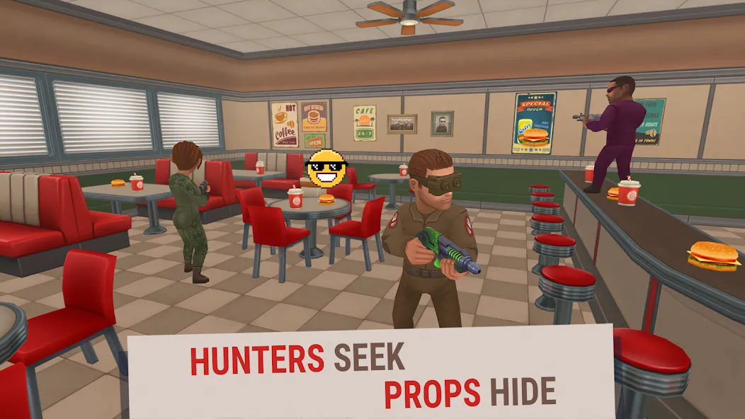 Hide Online - Hunters vs Props (Хайд Онлайн) [МОД: Много денег, Монет и Все открыто] Screenshot 2