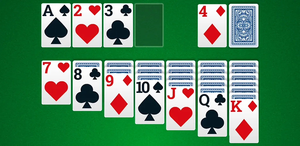 Classic Solitaire - Klondike (Солитер Клондайк Классик) [МОД: Бесконечные деньги, Монеты и Мега MOD] Screenshot 1
