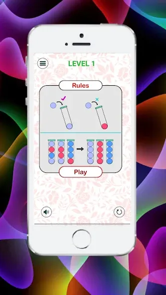 Bubble sort bubbling maker fun (Бабл сорт бабл макер фан) [МОД: Деньги, Монеты и Меню MOD] Screenshot 5