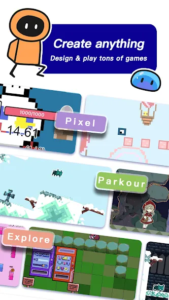 Julian's Editor: Create & Play [МОД: Много денег, Монет и Все открыто] Screenshot 1
