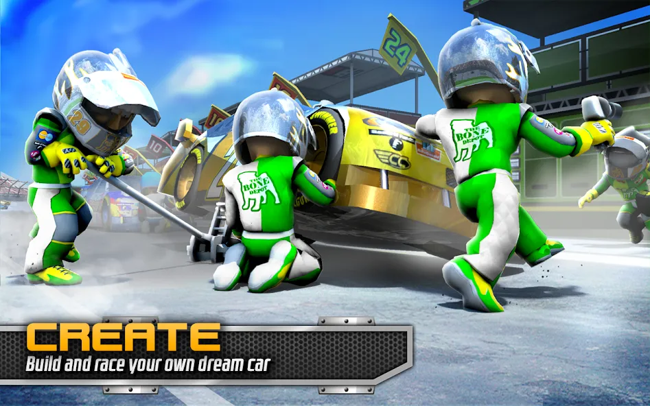 BIG WIN Racing (БИГ ВИН Гонки) [МОД: Деньги, Монеты и Меню MOD] Screenshot 1