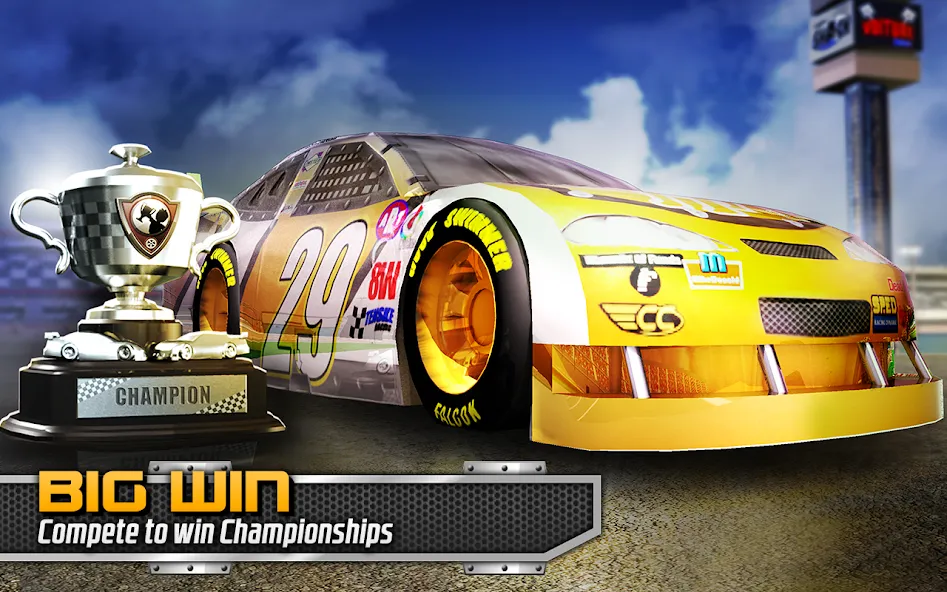 BIG WIN Racing (БИГ ВИН Гонки) [МОД: Деньги, Монеты и Меню MOD] Screenshot 5