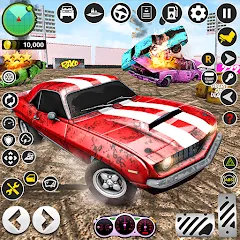 Скачать X Demolition Derby : Car Games [МОД: Бесконечные деньги, Монеты и Мега MOD] | Взлом X Demolition Derby : Car Games на Андроид