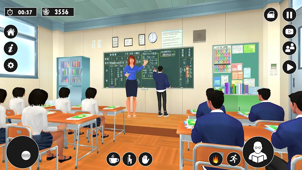 High School Teacher Life Game [МОД: Много монет, Открытые уровни и Мега MOD] Screenshot 1