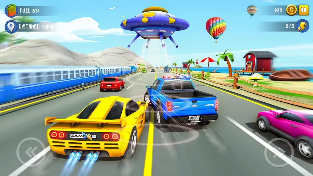 Mini Car Racing Game Legends [МОД: Много денег, Монет и Все открыто] Screenshot 2