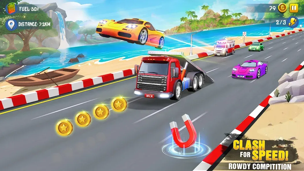 Mini Car Racing Game Legends [МОД: Много денег, Монет и Все открыто] Screenshot 3