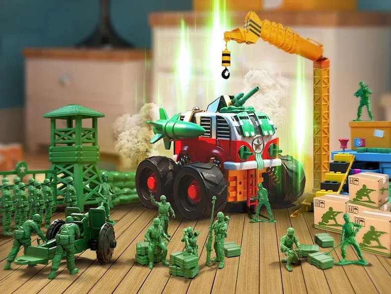 TOY WARS BETA (Армия Мен Страйк Бета) [МОД: Много денег, Монет и Все открыто] Screenshot 2