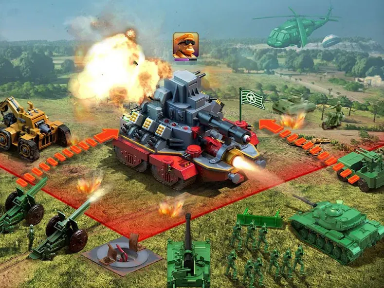 TOY WARS BETA (Армия Мен Страйк Бета) [МОД: Много денег, Монет и Все открыто] Screenshot 3