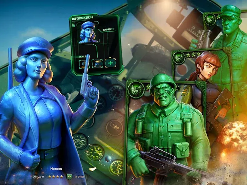 TOY WARS BETA (Армия Мен Страйк Бета) [МОД: Много денег, Монет и Все открыто] Screenshot 5