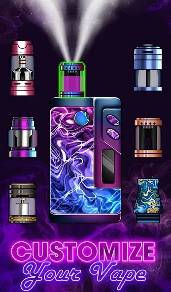 Vape 'N Pod Trick Simulator [МОД: Меню, Бесконечные монеты и Открытые уровни] Screenshot 5