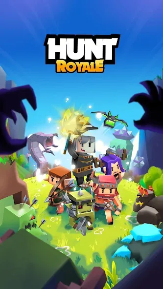 Hunt Royale: Action RPG Battle (Хант Роял) [МОД: Все открыто, Дополнительные деньги и Меню MOD] Screenshot 1