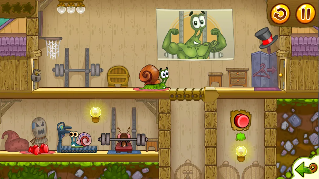 Snail Bob 2 [МОД: Бесконечные деньги, Монеты и Мега MOD] Screenshot 2