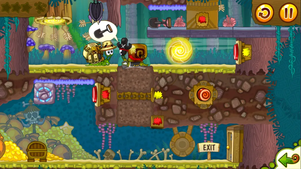 Snail Bob 2 [МОД: Бесконечные деньги, Монеты и Мега MOD] Screenshot 3