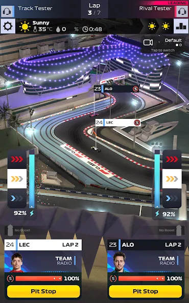 F1 Clash - Car Racing Manager (Ф1 Клаш) [МОД: Бесконечные деньги, Монеты и Мега MOD] Screenshot 2