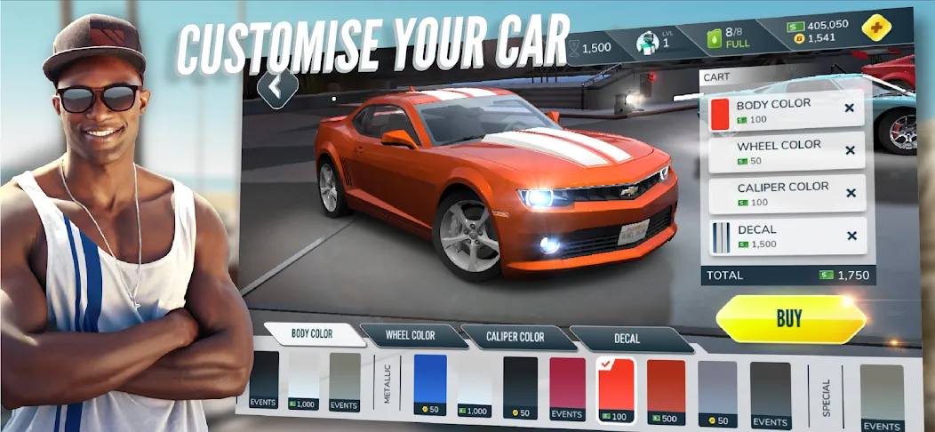 Rebel Racing (Ребел Рейсинг) [МОД: Много денег, Монет и Все открыто] Screenshot 5
