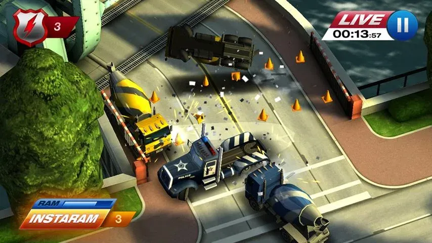 Smash Cops Heat (Смеш копс хит) [МОД: Деньги, Монеты и Меню MOD] Screenshot 2