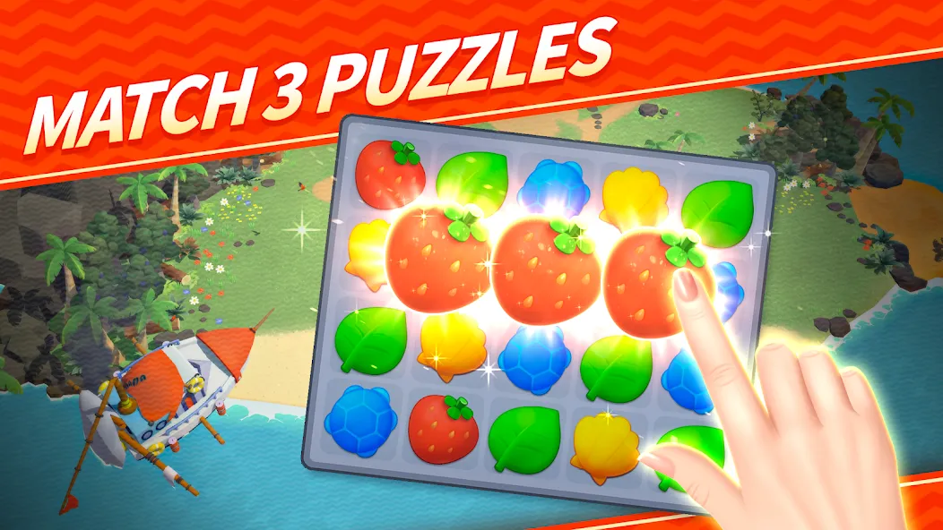 BTS Island: In the SEOM Puzzle (Айленд) [МОД: Меню, Бесконечные монеты и Открытые уровни] Screenshot 1