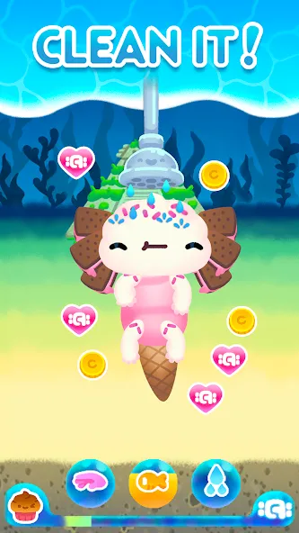 Axolochi [МОД: Много монет, Открытые уровни и Мега MOD] Screenshot 3