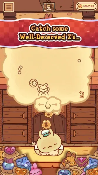 BunnyBuns [МОД: Много денег, Монет и Все открыто] Screenshot 3