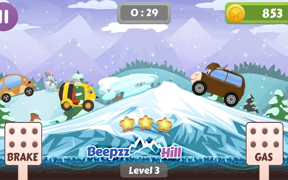 Car Racing game for toddlers [МОД: Много денег, Монет и Все открыто] Screenshot 5