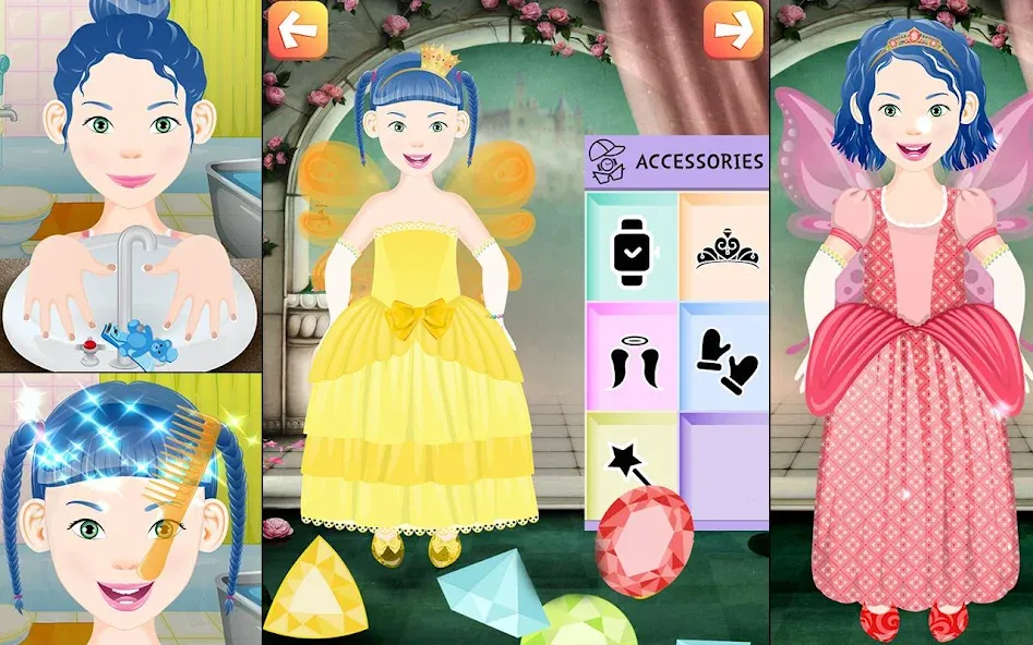 Dress Up game for girls [МОД: Все открыто, Дополнительные деньги и Меню MOD] Screenshot 2
