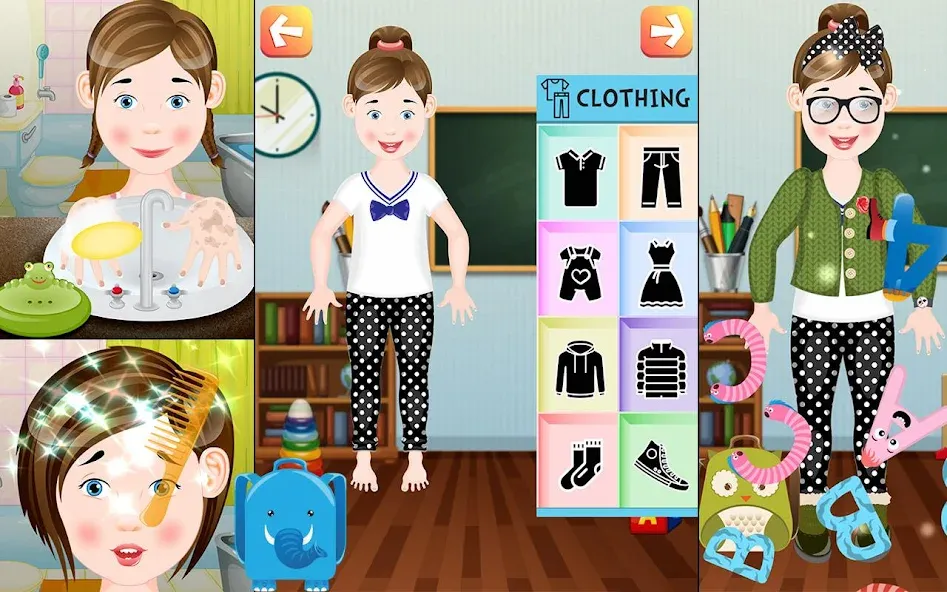 Dress Up game for girls [МОД: Все открыто, Дополнительные деньги и Меню MOD] Screenshot 4
