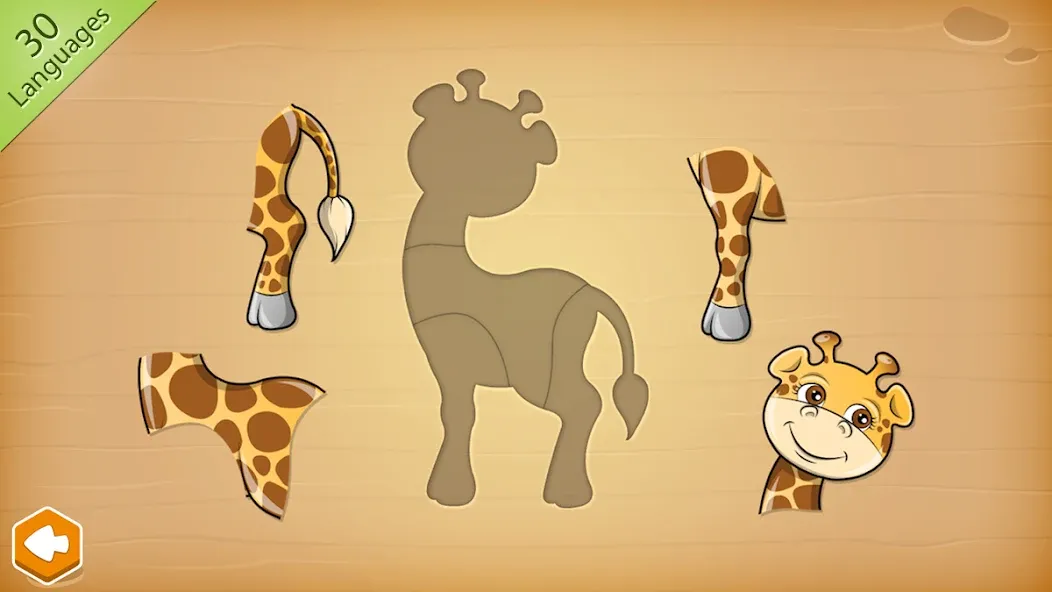 690 Puzzles for preschool kids [МОД: Деньги, Монеты и Меню MOD] Screenshot 3