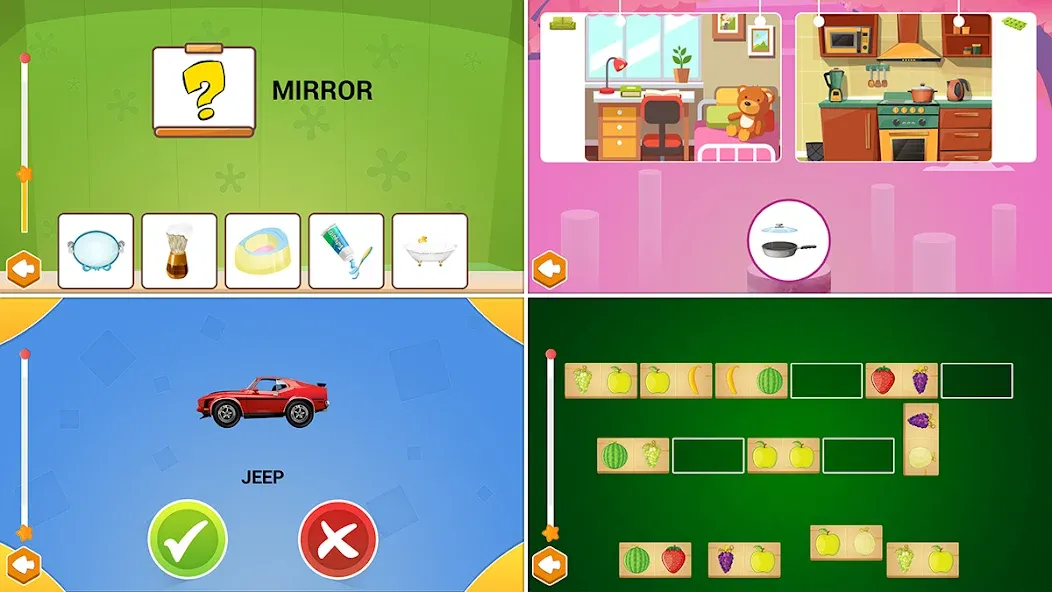 690 Puzzles for preschool kids [МОД: Деньги, Монеты и Меню MOD] Screenshot 4