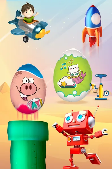 Surprise Eggs - Toddler games [МОД: Много монет, Открытые уровни и Мега MOD] Screenshot 3