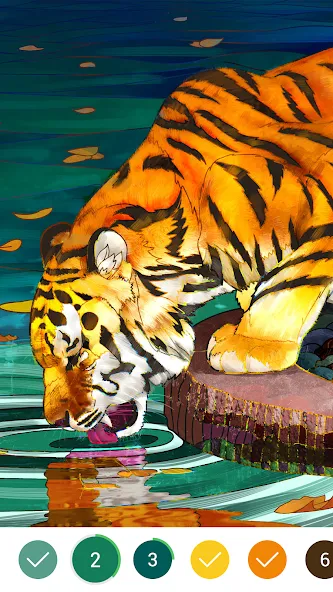 Coloring Book: Color by Number (Колоринг Бук) [МОД: Все открыто, Дополнительные деньги и Меню MOD] Screenshot 3