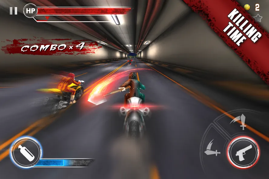 Death Moto 3 : Fighting  Rider (дет мото 3) [МОД: Много денег, Монет и Все открыто] Screenshot 2