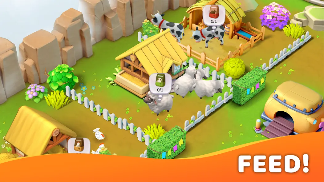 Island Farm Adventure (Айленд Фарм Адвенчер) [МОД: Много денег, Монет и Все открыто] Screenshot 5