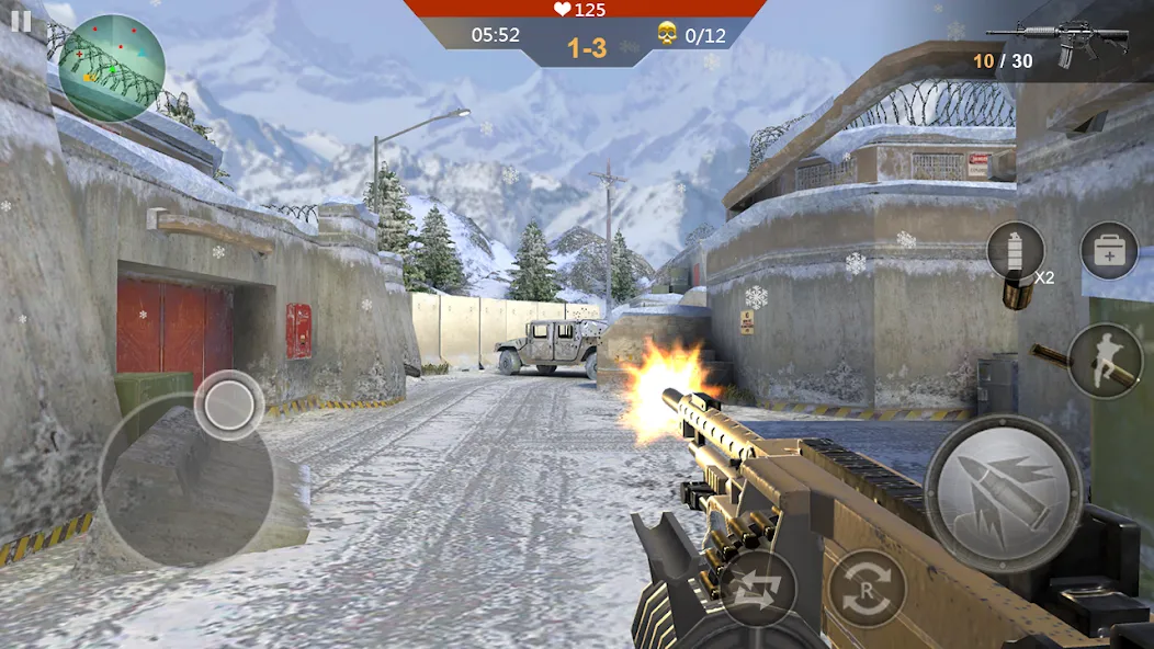 Gun Strike Shoot 3D [МОД: Деньги, Монеты и Меню MOD] Screenshot 2