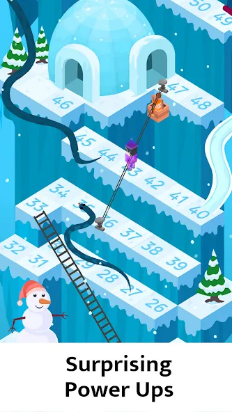 Snakes and Ladders Board Games [МОД: Меню, Бесконечные монеты и Открытые уровни] Screenshot 3