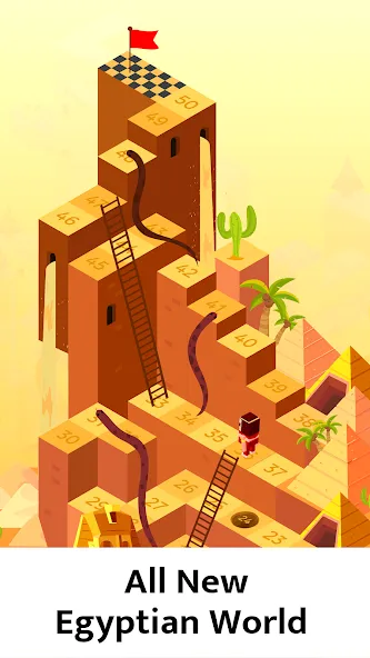 Snakes and Ladders Board Games [МОД: Меню, Бесконечные монеты и Открытые уровни] Screenshot 4