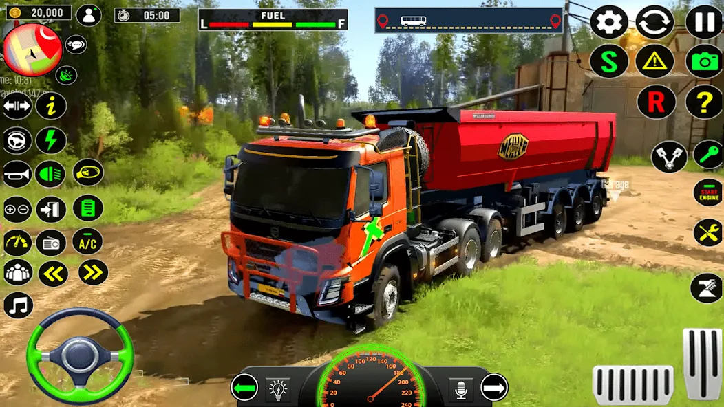 Indian Truck Heavy Cargo Duty [МОД: Много монет, Открытые уровни и Мега MOD] Screenshot 5
