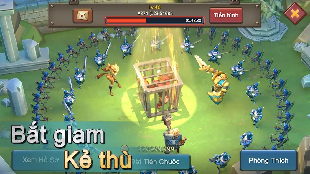 Lords Mobile - Gamota (Лордс Мобиле) [МОД: Все открыто, Дополнительные деньги и Меню MOD] Screenshot 3