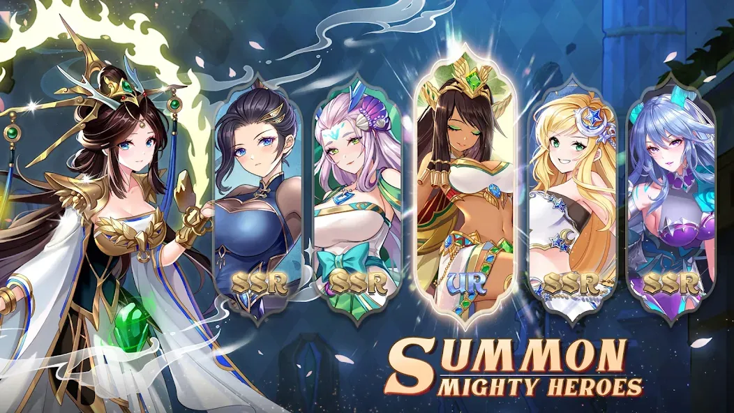 Mythic Heroes: Idle RPG (Мифические герои) [МОД: Все открыто, Дополнительные деньги и Меню MOD] Screenshot 3