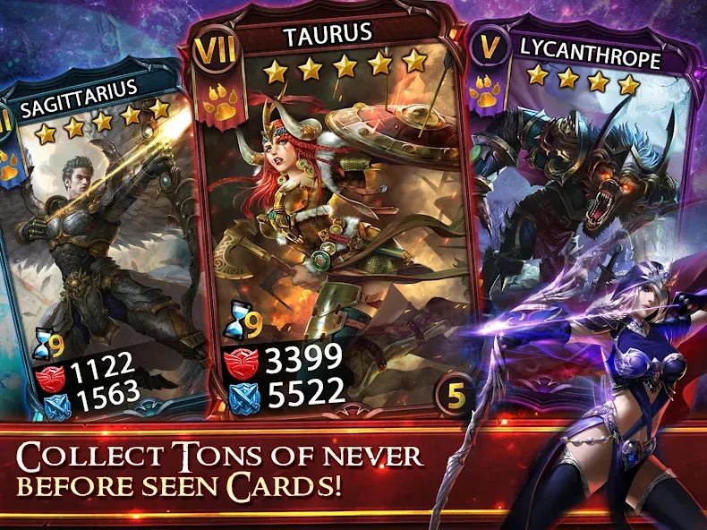 Deck Heroes: Legacy (Дек Герои) [МОД: Все открыто, Дополнительные деньги и Меню MOD] Screenshot 2