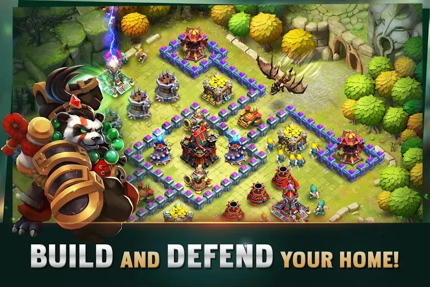 Clash of Lords 2: Guild Castle (Клэш оф Лордс 2) [МОД: Деньги, Монеты и Меню MOD] Screenshot 1