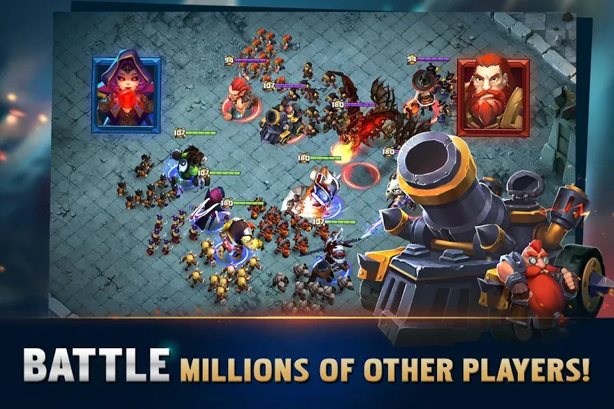 Clash of Lords 2: Guild Castle (Клэш оф Лордс 2) [МОД: Деньги, Монеты и Меню MOD] Screenshot 5