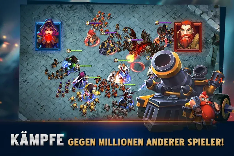 Clash of Lords 2: Ehrenkampf (Клаш оф Лордс 2) [МОД: Меню, Бесконечные монеты и Открытые уровни] Screenshot 5