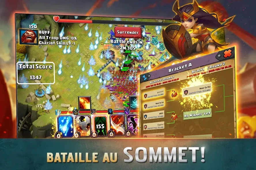 Clash of Lords 2: Clash Divin (Клэш оф Лордс 2) [МОД: Деньги, Монеты и Меню MOD] Screenshot 2
