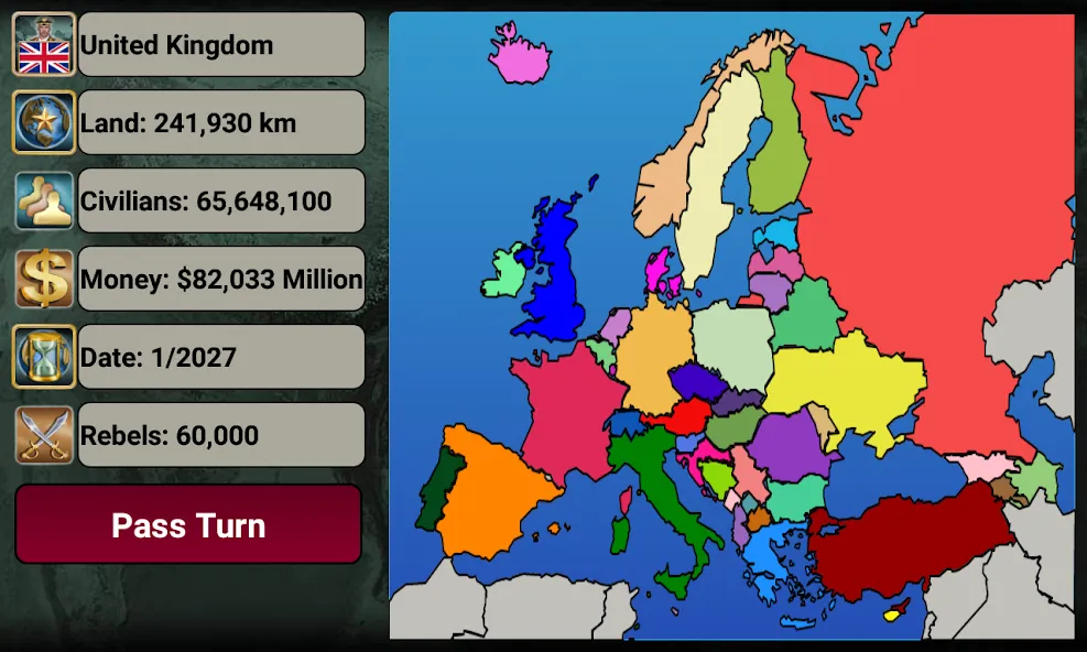 Europe Empire [МОД: Меню, Бесконечные монеты и Открытые уровни] Screenshot 2